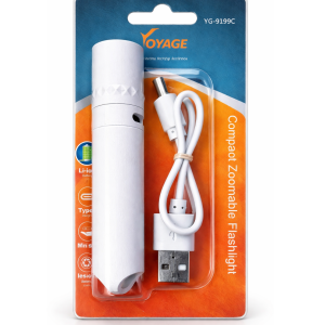 YAGE YG-9199C Compact Zoomable Flashlight